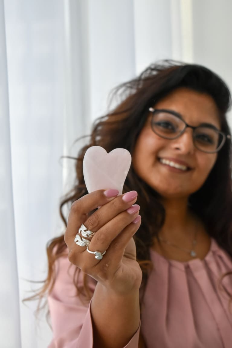 Gua Sha steen en techniek